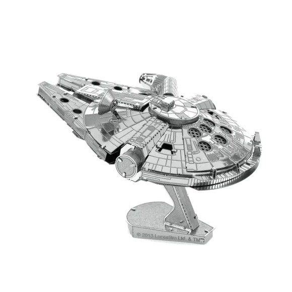 Awesome Sealed Star Wars Millennium Falcon Adult 3D Jigsaw Puzzle Model - Picture 1 of 8